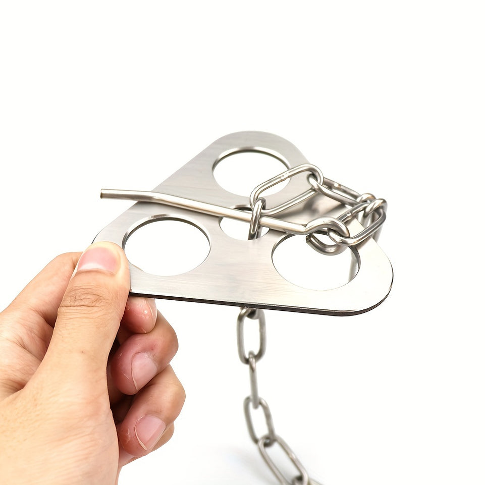 Portable Camping Gear and Equipment Detachable Outdoor Barbecue Tripod Hanging Rack Campfire Cooking Accessories Set