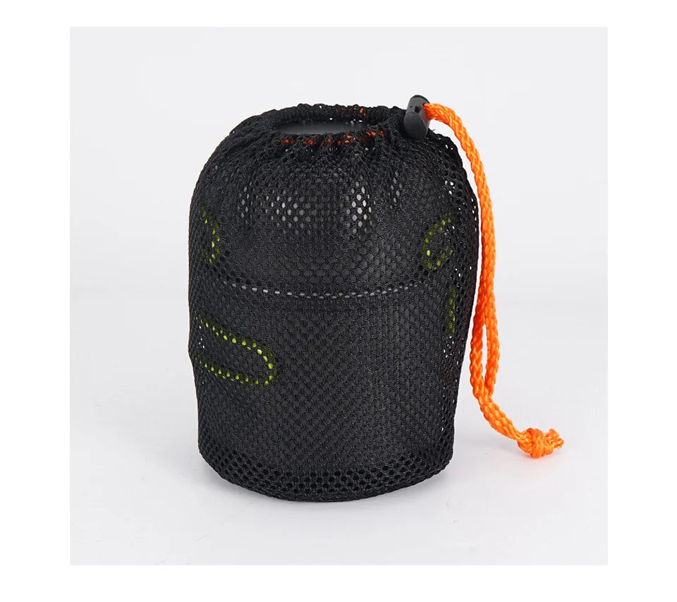 Pacoone Ultralight Camping Cooking Utensils Outdoor Tableware Pot Set Hiking Picnic Travel Tourist Dishes Supplies Equipment