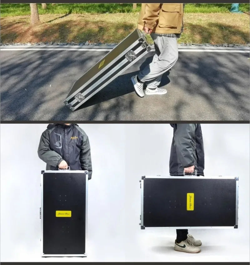 Multi-functional Cooking Mobile Kitchen Folding Dining Table Barbecue Camping Box Outdoors Portable Cooking Supplies Accessories