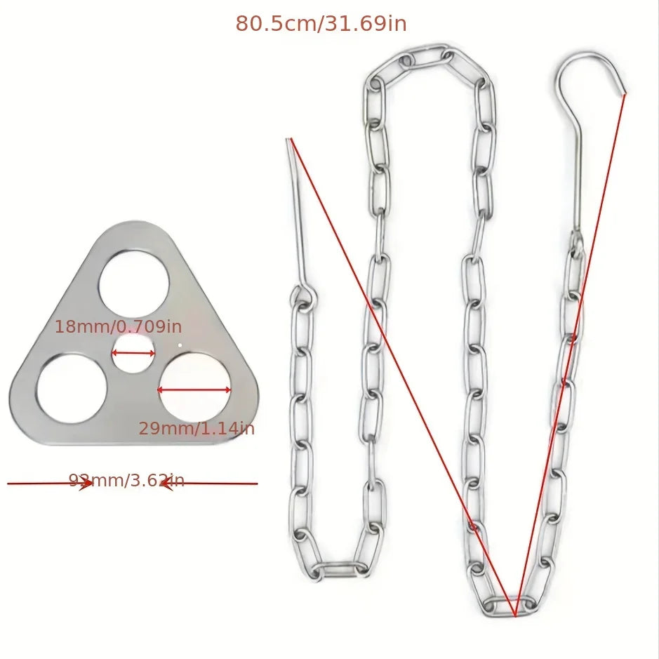 Portable Camping Gear and Equipment Detachable Outdoor Barbecue Tripod Hanging Rack Campfire Cooking Accessories Set