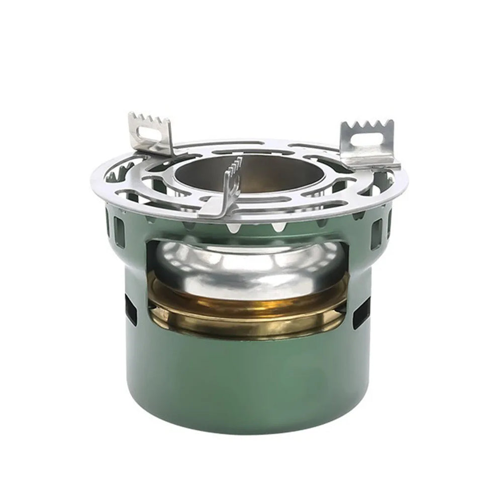 Portable Mini Barbecue Assesories Camp Cooking Supplies Camping Gear and Accessories Alcohol Stove Outdoor Furnace Hiking Sport