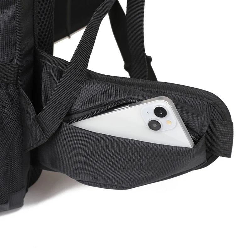 60L Camping Backpack Large Capacity Hiking Travel Outdoor Shoulder Bag Waterproof Trekking Climbing Mountaineering Rucksack