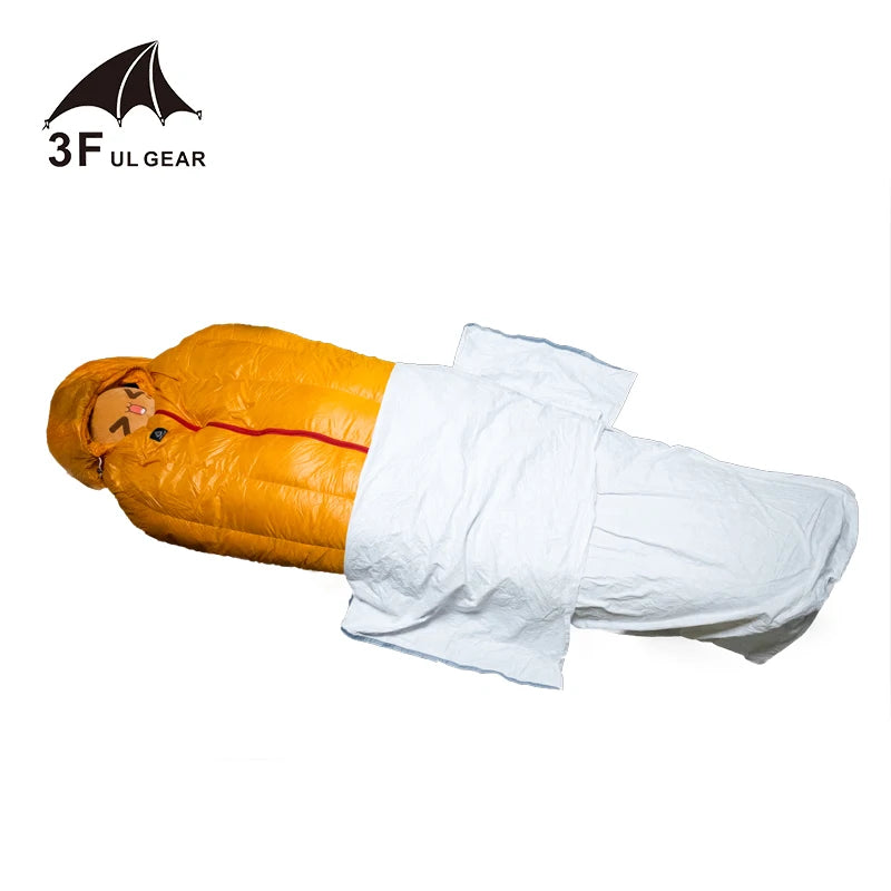 3F UL Gear  New Outdoor professional camping Tyvek sleeping bag waterproof cover Bivy lining protection sleeping bag liner