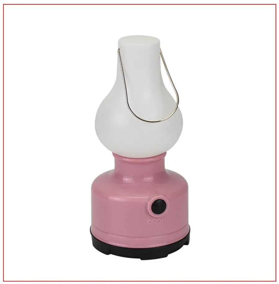 Portable Camping Lights Waterproof Outdoor Camp Lamp 2 Lighting Modes Tent Lamp for Hiking Climbing Yard