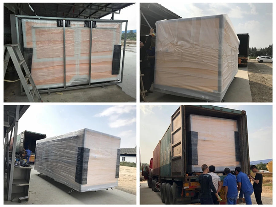 Portable Food Truck Mobile Trailer With Cooking Station Full Kitchen Equipment For Outdoor Events BBQ Business Use
