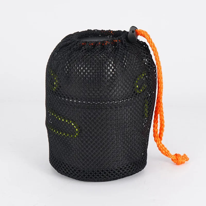 Pacoone Ultralight Camping Cooking Utensils Outdoor Tableware Pot Set Hiking Picnic Travel Tourist Dishes Supplies Equipment