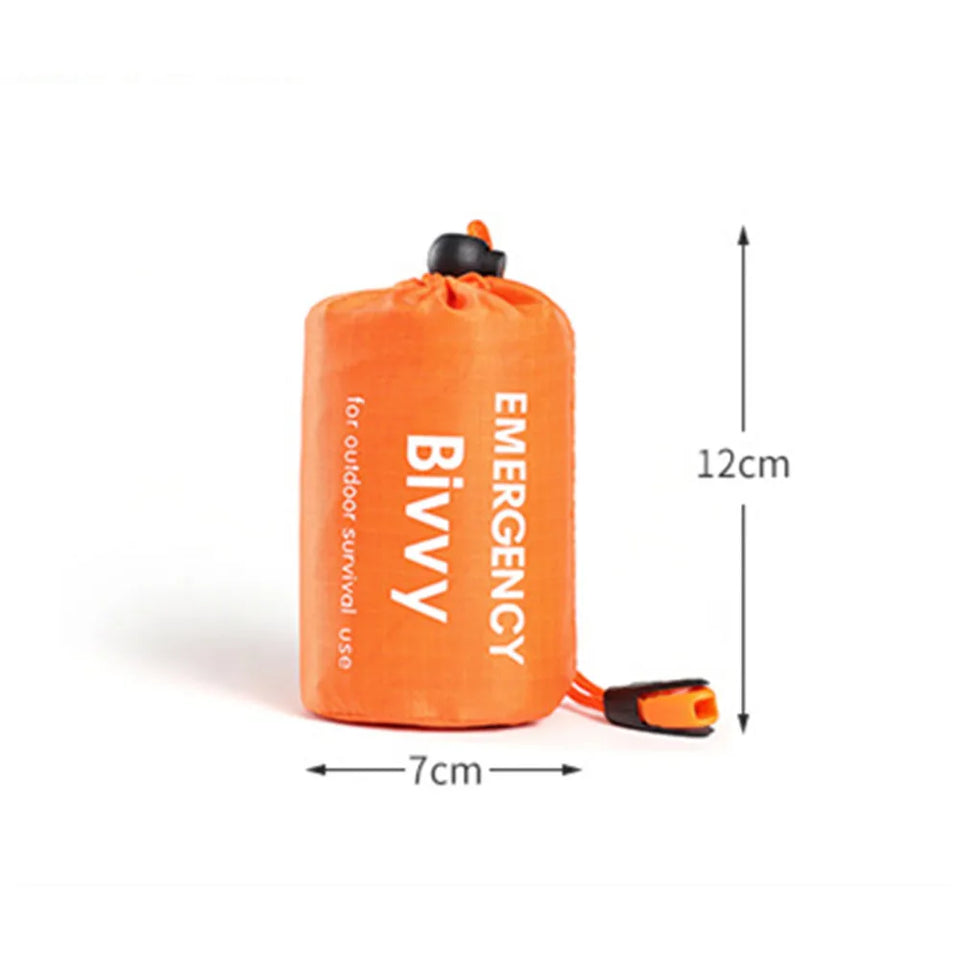 Waterproof Sleeping Storage Bag Camping Survival Tool Sack Outdoor Emer-gency Sleeping  Equipment Replacement Fittings