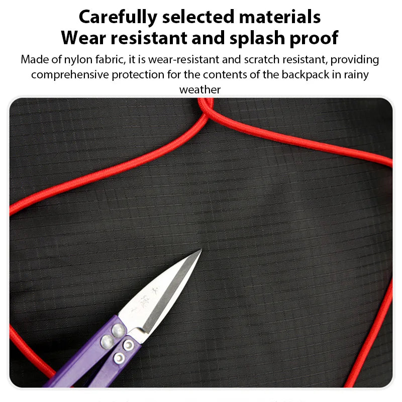 New Outdoor Waterproof Foldable Backpack Large Capacity Portable Camping Hiking Travel Daypack Leisure Men Women Sport Bags