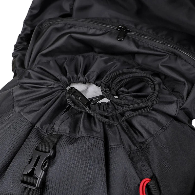 60L Camping Backpack Large Capacity Hiking Travel Outdoor Shoulder Bag Waterproof Trekking Climbing Mountaineering Rucksack