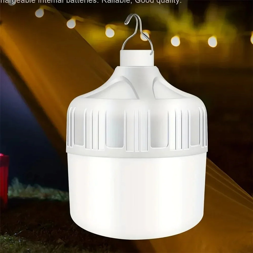 Portable Camping Light USB Rechargeable Led Bulb Emergency Lighting Flashlight Lights Outdoor Picnics Hanging Tent Light