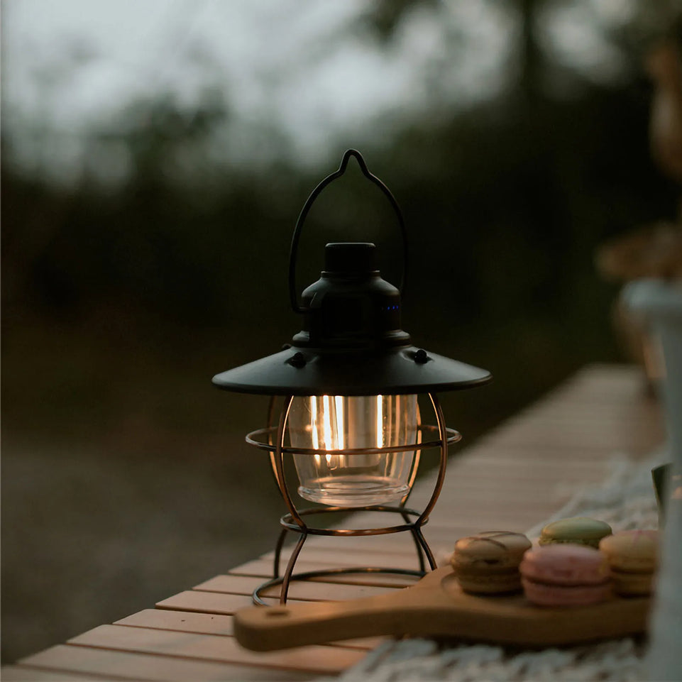 Camping Lamp Camping Light Dimmable Multi Modes Retro Portable Tent Lantern Lamp for Fishing Hiking Garden Yard Camping Light