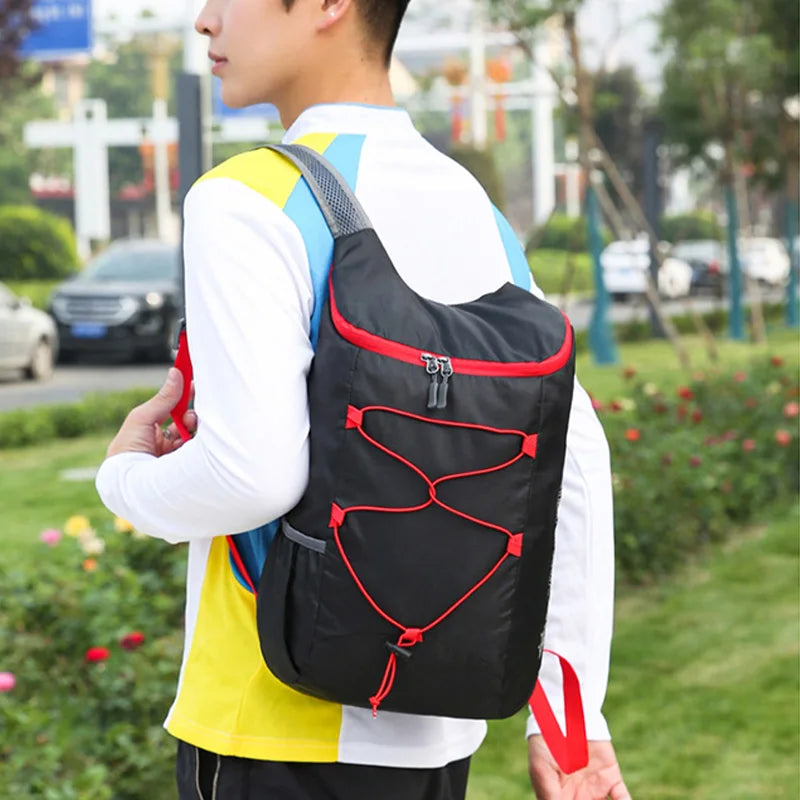 New Outdoor Waterproof Foldable Backpack Large Capacity Portable Camping Hiking Travel Daypack Leisure Men Women Sport Bags