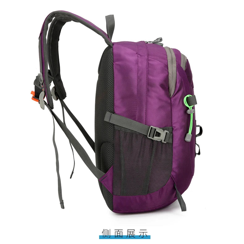 Durable, trendy, small-capacity outdoor backpack suitable for short trips, hiking, cycling, camping, and mountain climbing