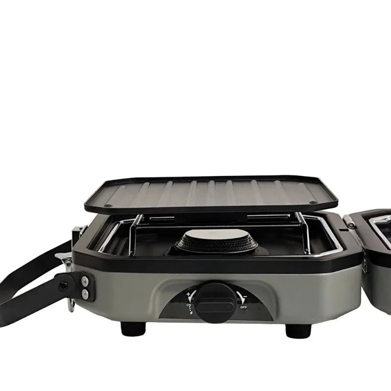 Portable Folding Stove, Camping, Folding Stove, Outdoor, Gas Stove, Cooking, Entertainment, Easy To Clean