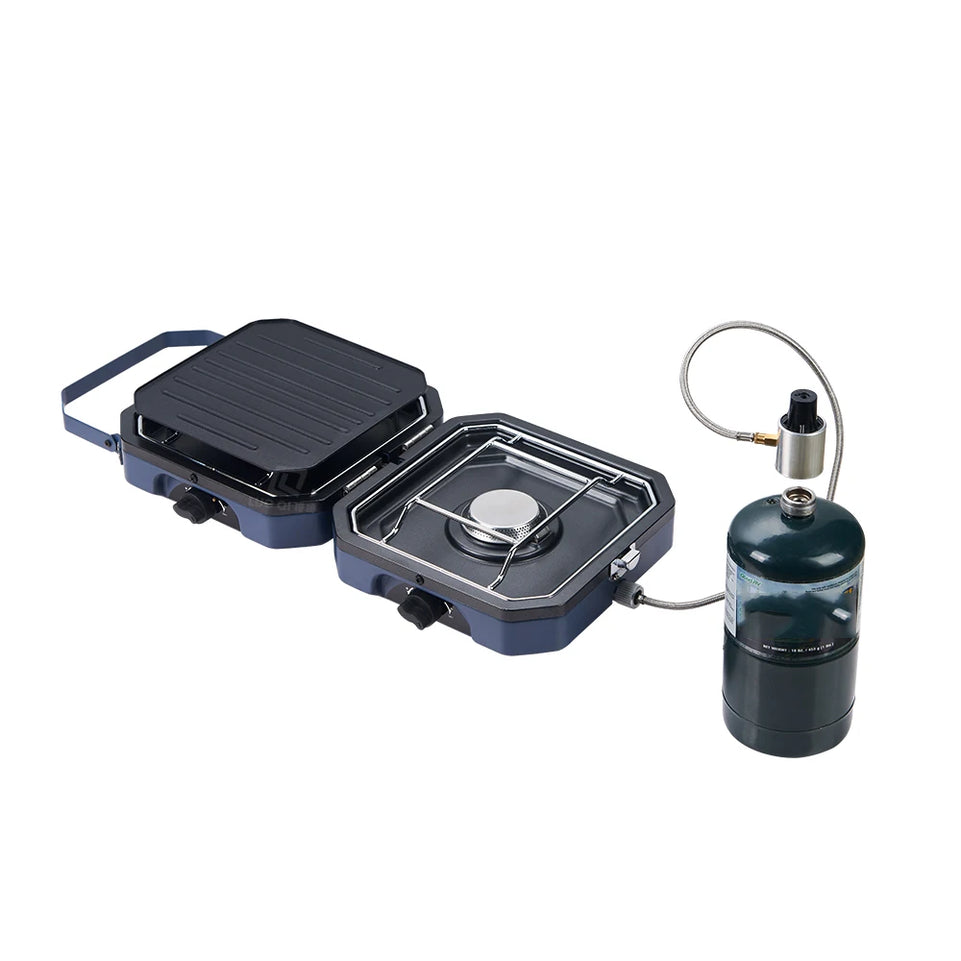 Portable Folding Stove, Camping, Folding Stove, Outdoor, Gas Stove, Cooking, Entertainment, Easy To Clean