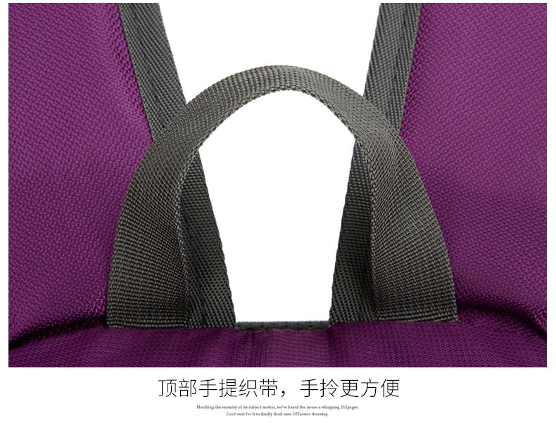 Durable, trendy, small-capacity outdoor backpack suitable for short trips, hiking, cycling, camping, and mountain climbing