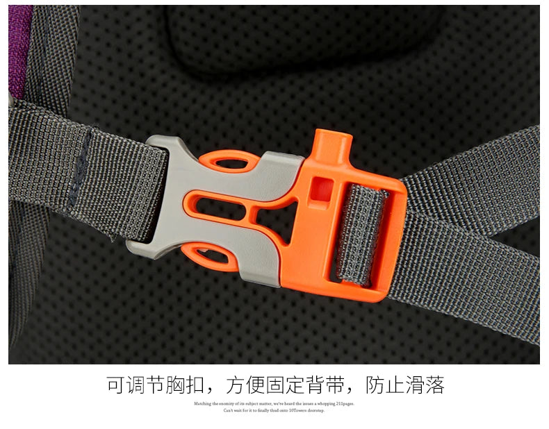 Durable, trendy, small-capacity outdoor backpack suitable for short trips, hiking, cycling, camping, and mountain climbing