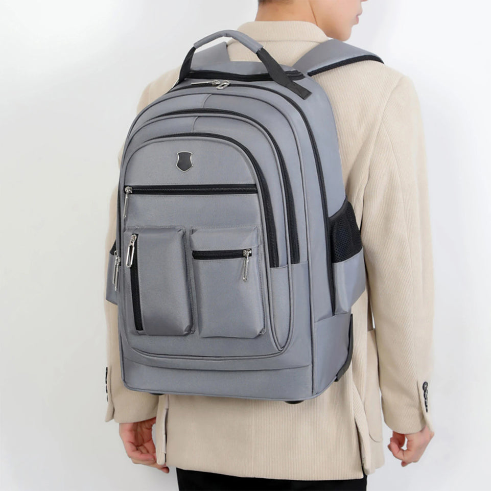 Men's Backpacks Camping Equipment Bag With Padded Shoulder Straps Travel Backpack Large Capacity Waterproof Anti Theft Backpack