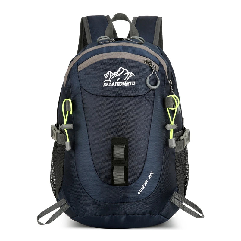 Durable, trendy, small-capacity outdoor backpack suitable for short trips, hiking, cycling, camping, and mountain climbing