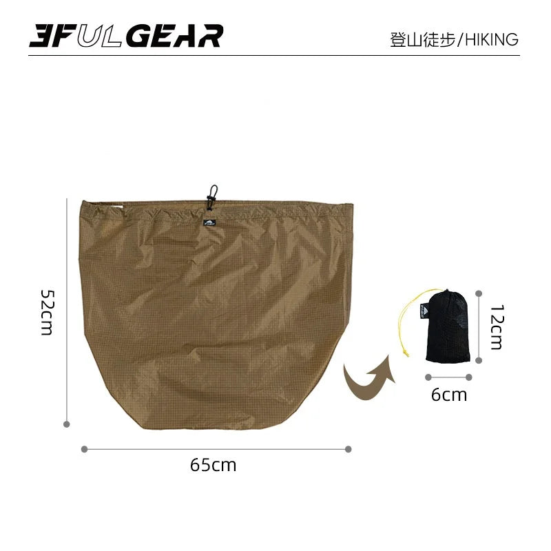 3F UL GEAR UHWMPE/TYVEK Outdoor Sleeping Bag Foot Waterproof Cover Camping Moisture-proof Breathable Dirtproof Inner Liner Cover
