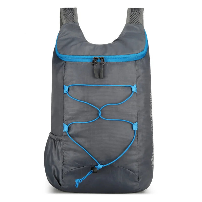 New Outdoor Waterproof Foldable Backpack Large Capacity Portable Camping Hiking Travel Daypack Leisure Men Women Sport Bags