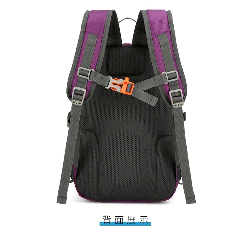 Durable, trendy, small-capacity outdoor backpack suitable for short trips, hiking, cycling, camping, and mountain climbing
