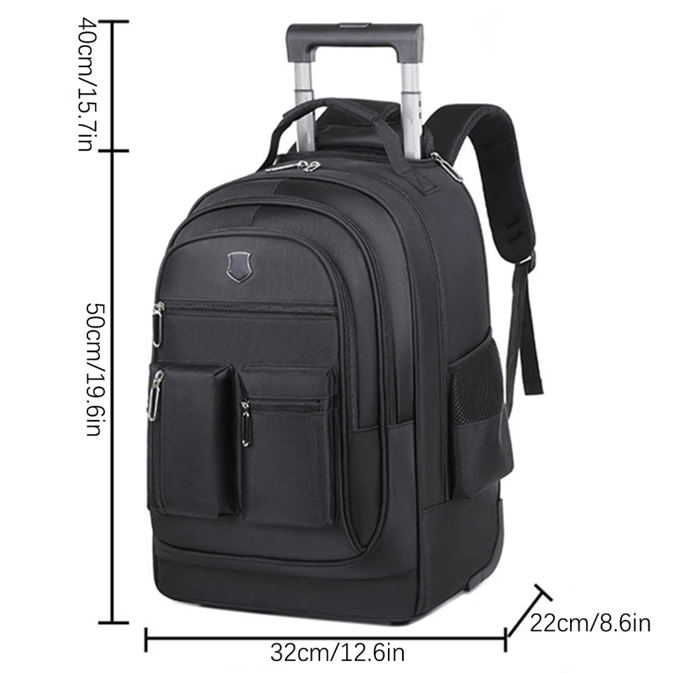 Men's Backpacks Camping Equipment Bag With Padded Shoulder Straps Travel Backpack Large Capacity Waterproof Anti Theft Backpack