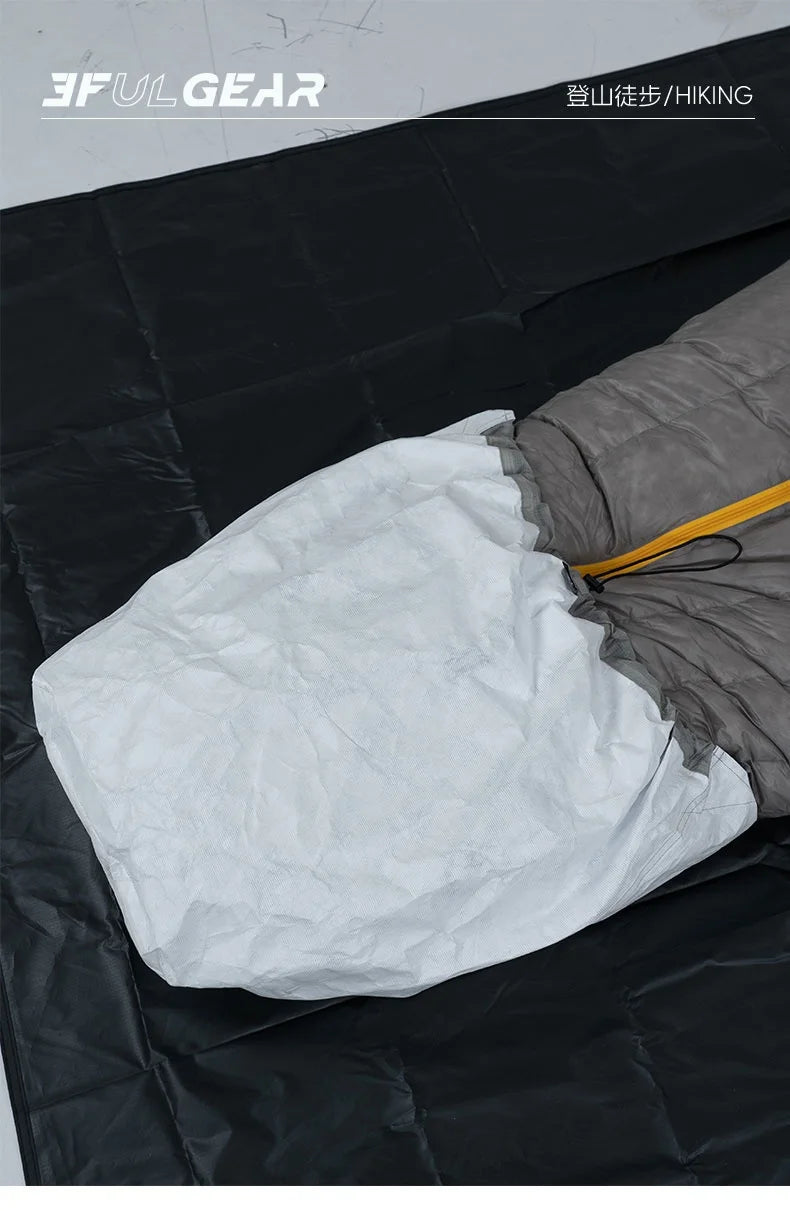 3F UL GEAR UHWMPE/TYVEK Outdoor Sleeping Bag Foot Waterproof Cover Camping Moisture-proof Breathable Dirtproof Inner Liner Cover