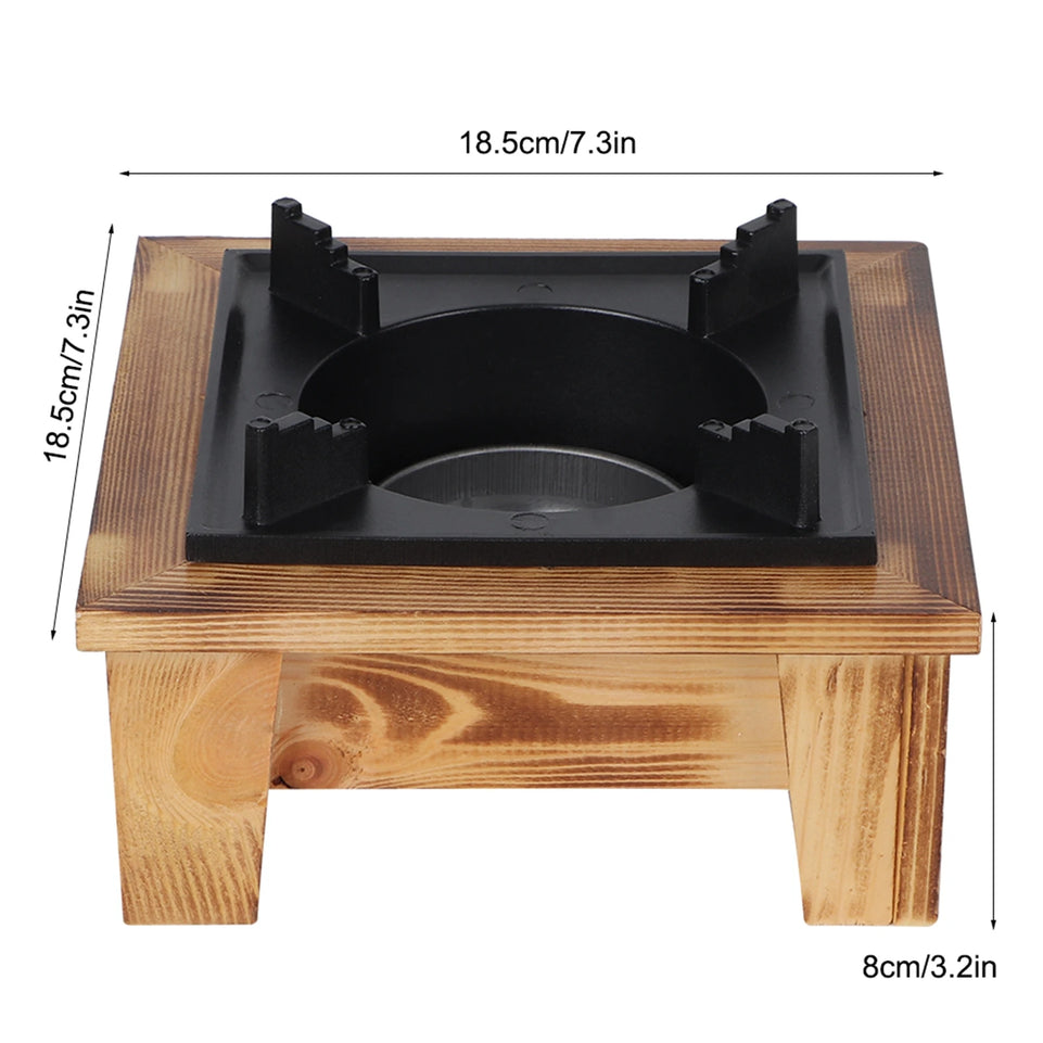 Portable BBQ Grill Korean Japanese Barbecue Alcohol Oven Stove Household Furnace Kitchenware Cooking Utensil for Outdoor Picnic