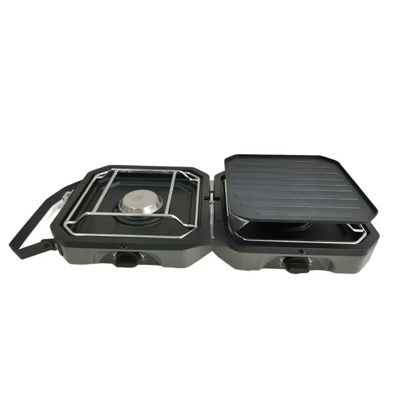 Portable Folding Stove, Camping, Folding Stove, Outdoor, Gas Stove, Cooking, Entertainment, Easy To Clean