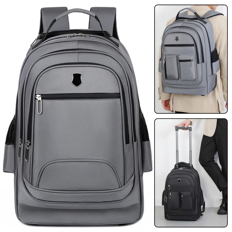 Men's Backpacks Camping Equipment Bag With Padded Shoulder Straps Travel Backpack Large Capacity Waterproof Anti Theft Backpack