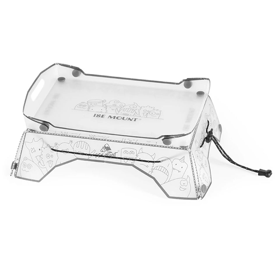 Portable Foldable Mini Camping Table Ultralight Outdoor Camping Table Tray Folding Tableware Hiking Equipment Cooking Supplies