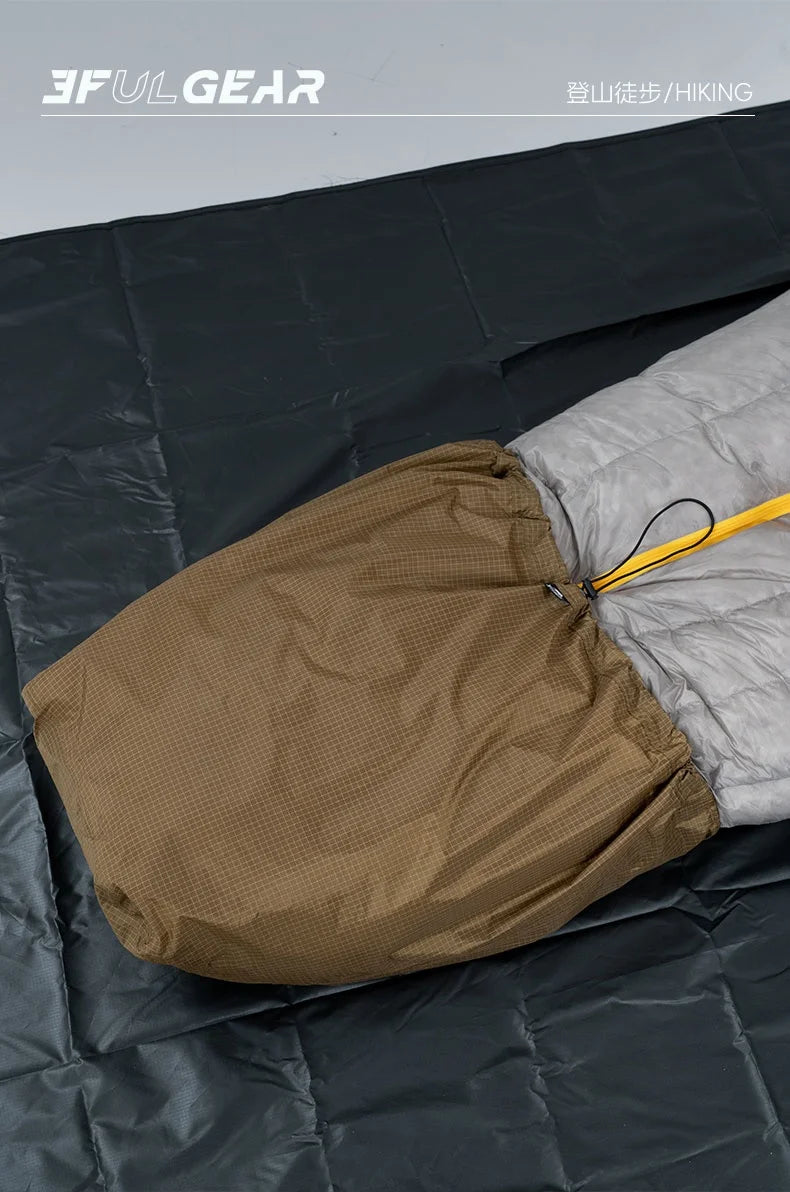 3F UL GEAR UHWMPE/TYVEK Outdoor Sleeping Bag Foot Waterproof Cover Camping Moisture-proof Breathable Dirtproof Inner Liner Cover