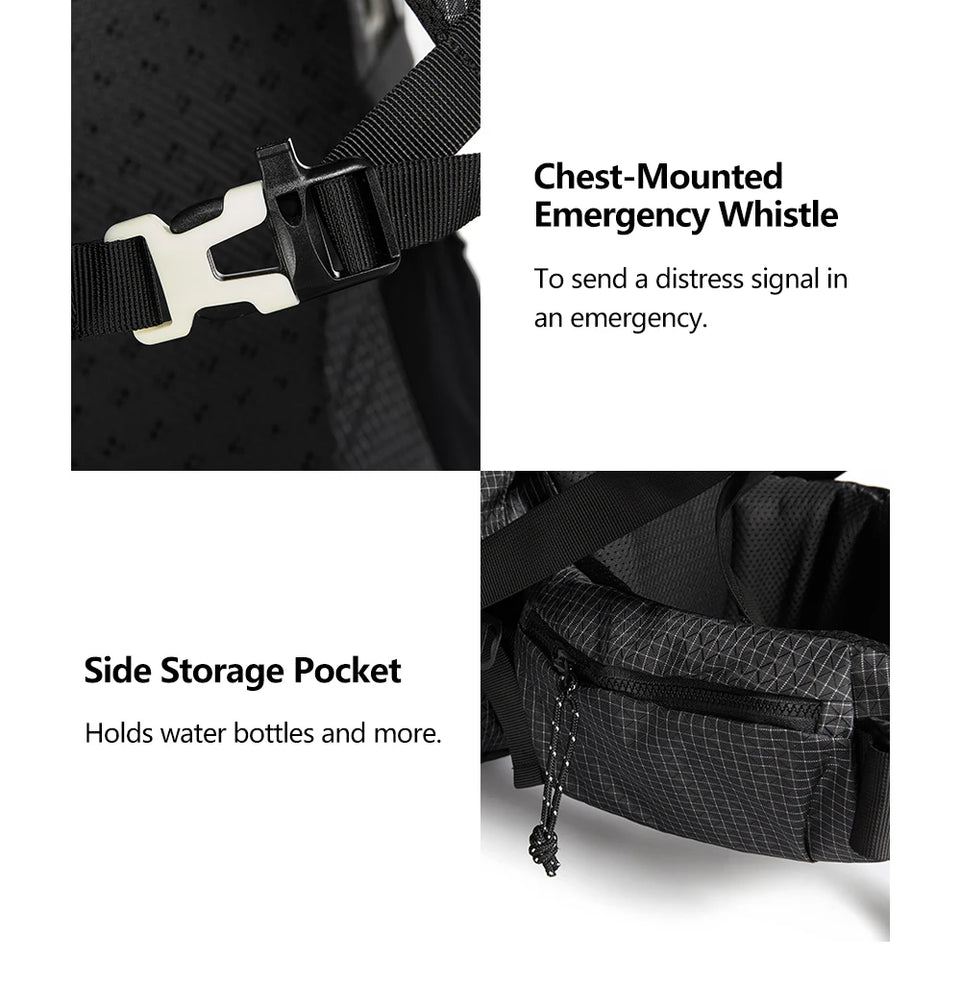 Outdoor Camping Backpack 40L Hiking Bag Sports Men's Backpacks Ultralight Waterproof Trekking Travel Essentials Camping Supplies