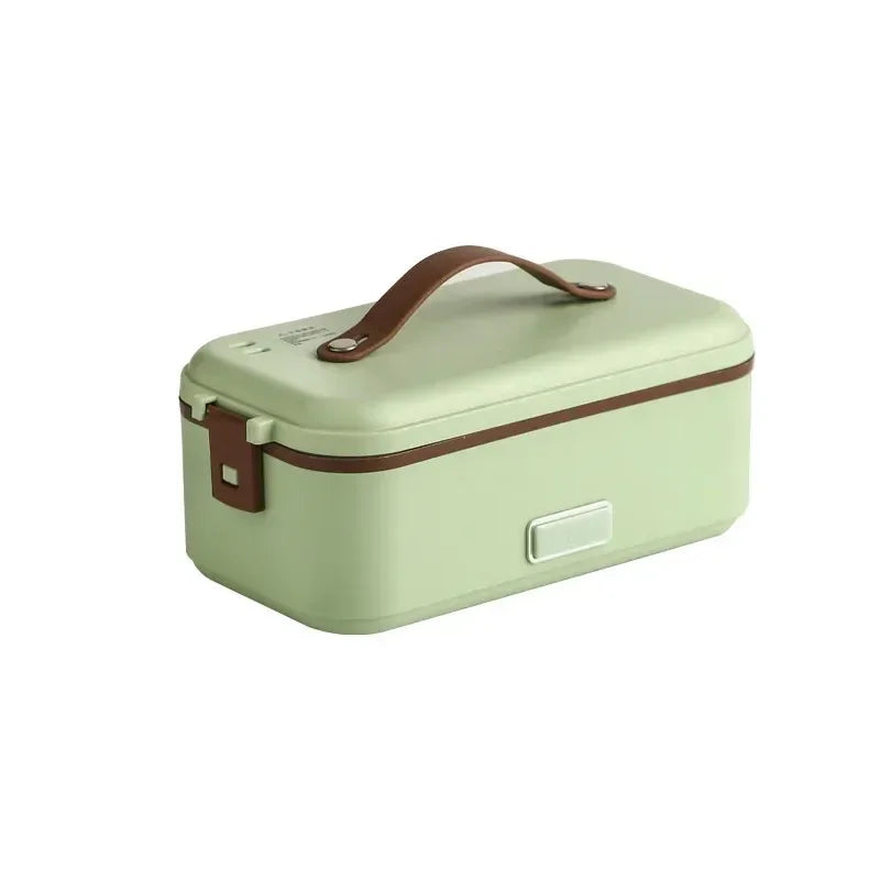 Portable Electric Heating Lunch Box Food Warmer for Outdoor/Travel Self Cooking Heated Lunch Box Office Rice Cooker Warmer
