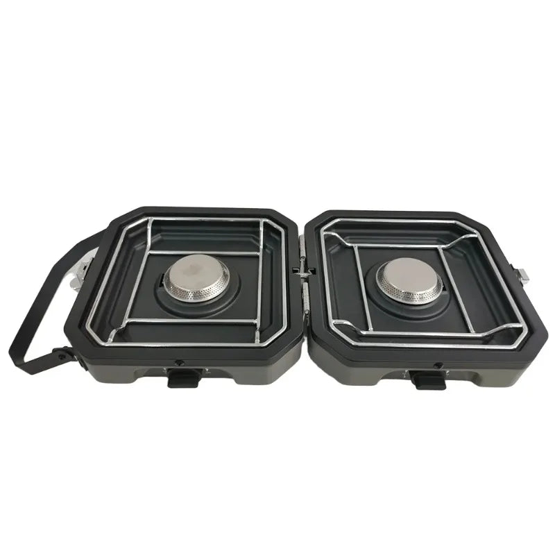 Portable Folding Stove, Camping, Folding Stove, Outdoor, Gas Stove, Cooking, Entertainment, Easy To Clean