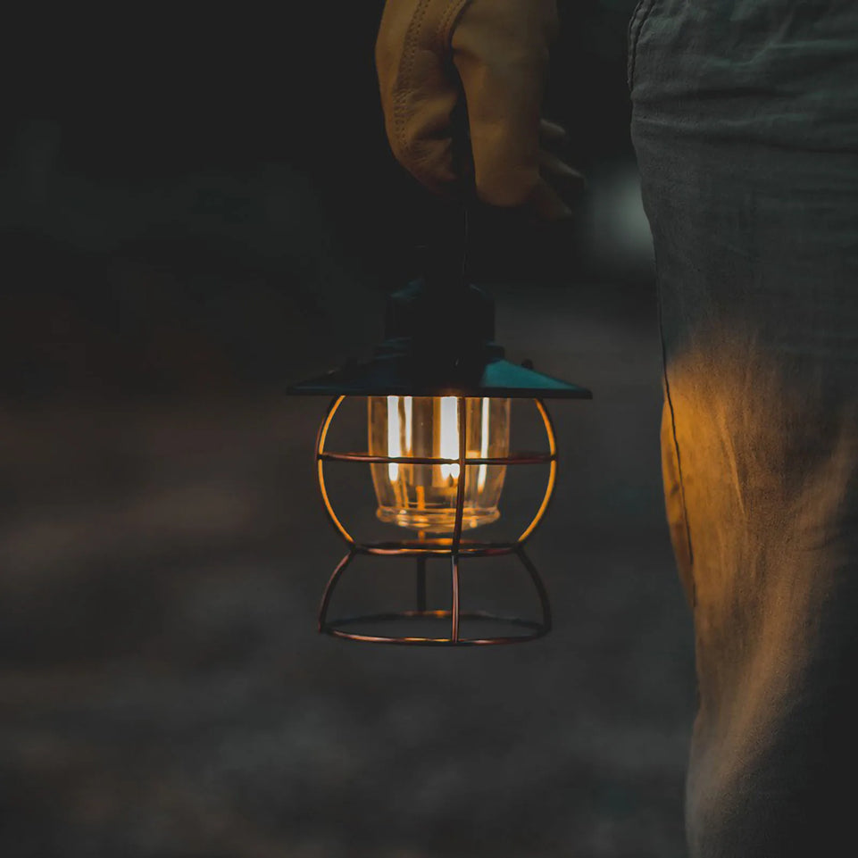Camping Lamp Camping Light Dimmable Multi Modes Retro Portable Tent Lantern Lamp for Fishing Hiking Garden Yard Camping Light