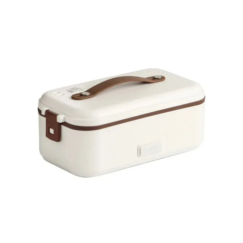 Portable Electric Heating Lunch Box Food Warmer for Outdoor/Travel Self Cooking Heated Lunch Box Office Rice Cooker Warmer
