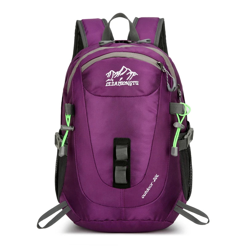 Durable, trendy, small-capacity outdoor backpack suitable for short trips, hiking, cycling, camping, and mountain climbing