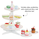 Wooden Afternoon Tea Set