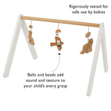 Wooden Baby Gym, Woodland Animals by Ryn Frank