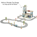 Wooden Road Track with Accessories
