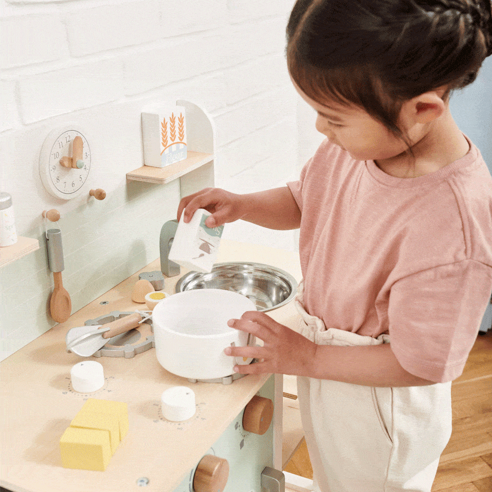 Let's Bake Play Kitchen & Accessories