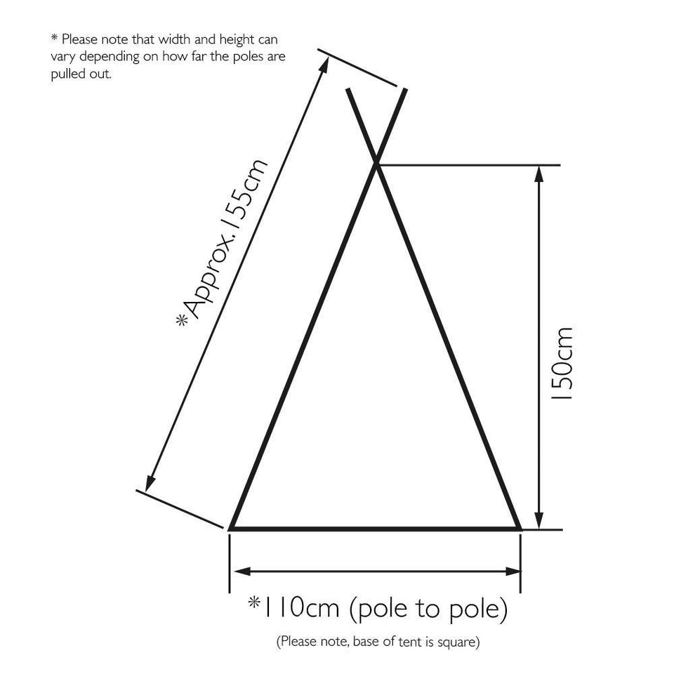Play Teepee, Woodland Walk